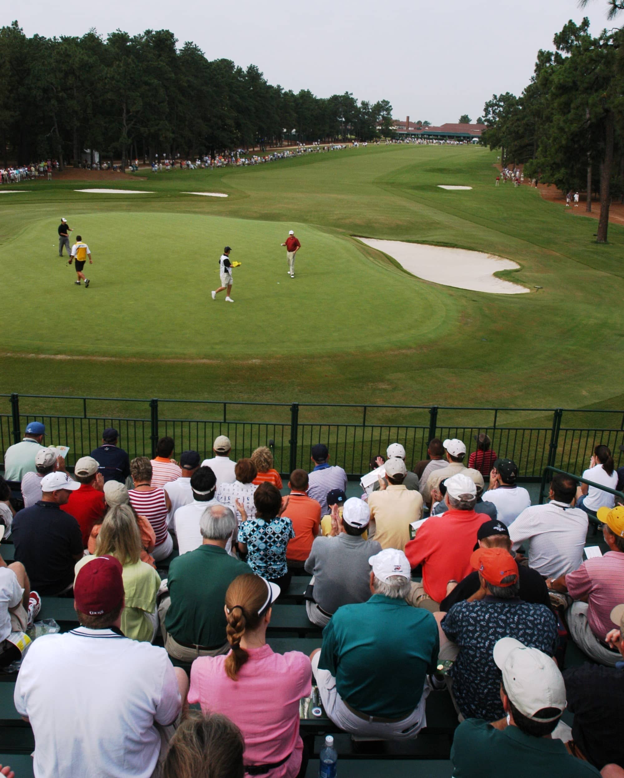 US Open crowd at Pinehurst Number Two